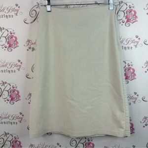 i.l.u skirt Cream white Y2K A-Line Skirt — Classic Everyday Style